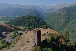 Blick von der Festung Keselo