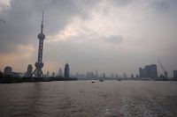 Bootsfahrt am Huangpu-Fluss