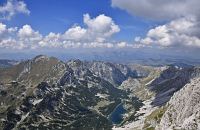Durmitor-Gebirge, im Hintergrund der Maglic (2386m), höchster Berg Bosnien und Herzegowina