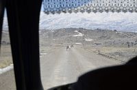 Fahrt zum Startpunkt unserer Skitour am Ararat