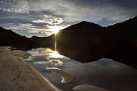 Lake Rhona bei Sonnenaufgang
