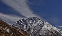 Manaslu Trek - noch ein namenloser Berg (ca. 5200m)