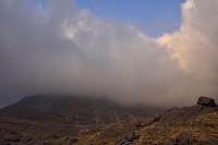 Der Ruadh-stac Mor ist inzwischen in Wolken gehüllt
